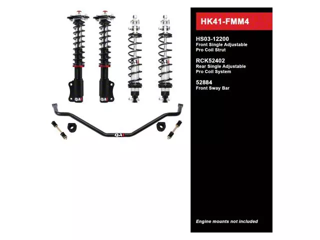 QA1 Level 1 Handing Kit with Coil-Overs (94-04 Mustang, Excluding 99-04 Cobra)