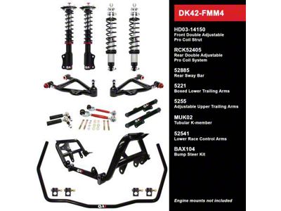 QA1 Level 2 Drag Kit with Coil-Overs (94-04 Mustang, Excluding 99-04 Cobra)