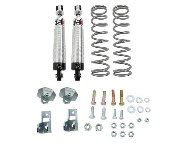 QA1 Single Adjustable Rear Coil-Over Conversion Kit; 110 lb./in. Spring Rate (79-04 Mustang, Excluding 99-04 Cobra)