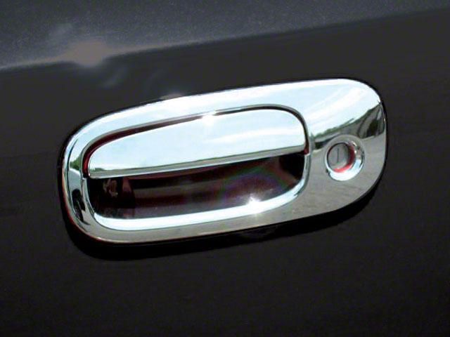 Door Handle Covers; Chrome (06-10 Charger)