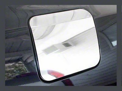 Gas Door Cover Trim; Stainless Steel (06-07 Charger)