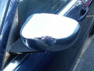Mirror Covers; Chrome (06-10 Charger)