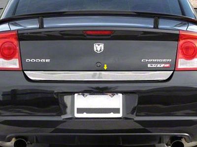 Rear Deck Trim Accent; Stainless Steel (06-10 Charger)