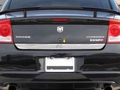 Rear Deck Trim Accent; Stainless Steel (06-10 Charger)