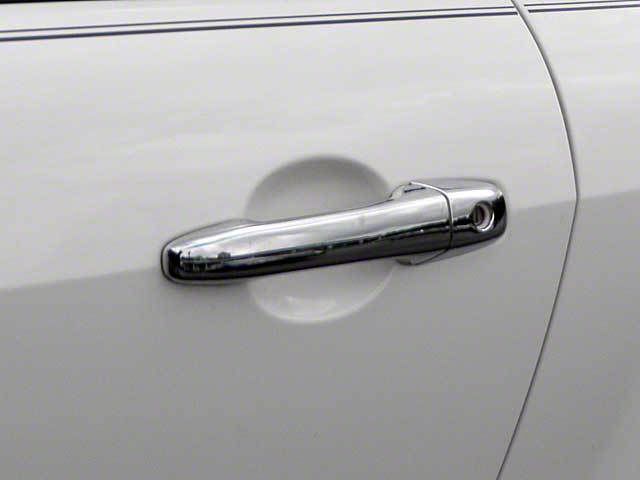Door Handle Covers; Chrome (05-09 Mustang)