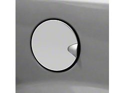 Gas Door Cover Trim; Stainless Steel (79-92 Mustang)