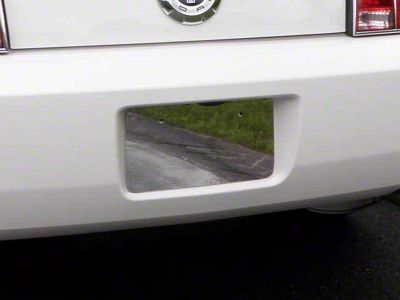 License Plate Bezel; Stainless Steel (05-09 Mustang)