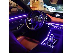 Quake LED HD Interior Ambient Lighting Kit with Bluetooth Controller (Universal; Some Adaptation May Be Required)