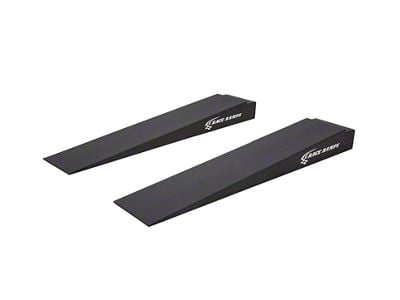 Race Ramps H Tilt Trailer Ramps; 5.50-Degree Approach Angle; 7-Inch