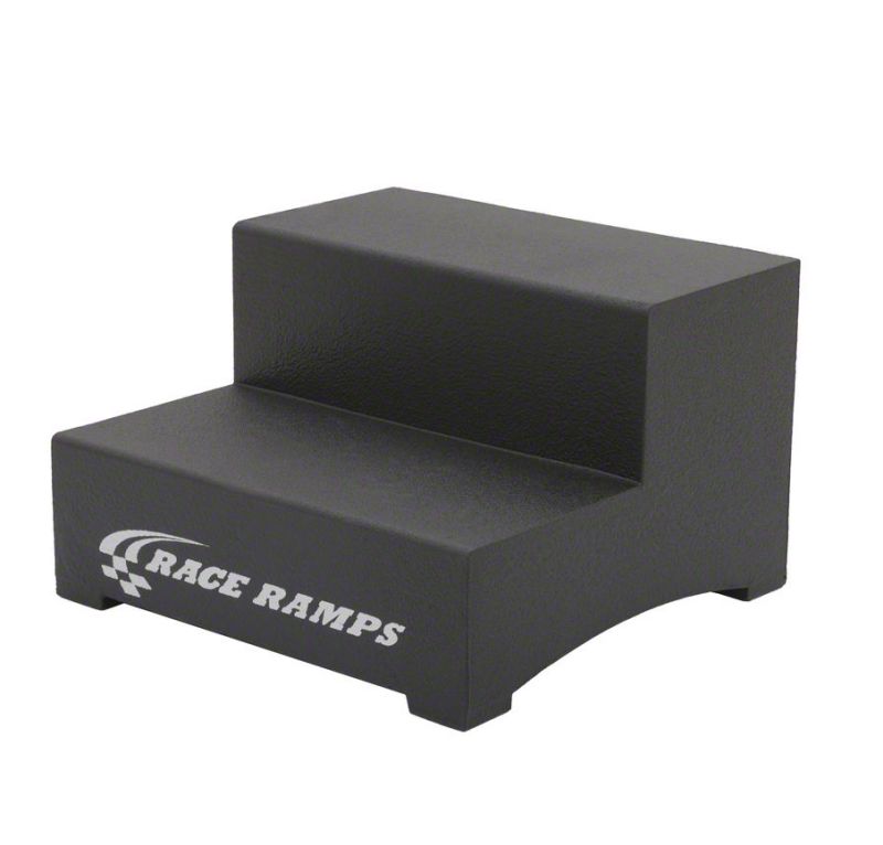 Race Ramps Universal AM Lightweight Two-Step Trailer Step; 24-Inch x 23 ...