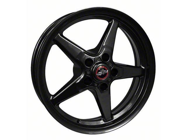Race Star 92 Drag Star Bracket Racer Gloss Black Wheel; Rear Only; 17x10.5 (10-15 Camaro, Excluding Z/28)