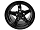 Race Star 92 Drag Star Bracket Racer Gloss Black Wheel; Rear Only; 15x10 (94-98 Mustang GT, V6)