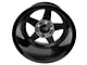 Race Star 92 Drag Star Bracket Racer Gloss Black Wheel; Rear Only; 15x10 (94-98 Mustang GT, V6)