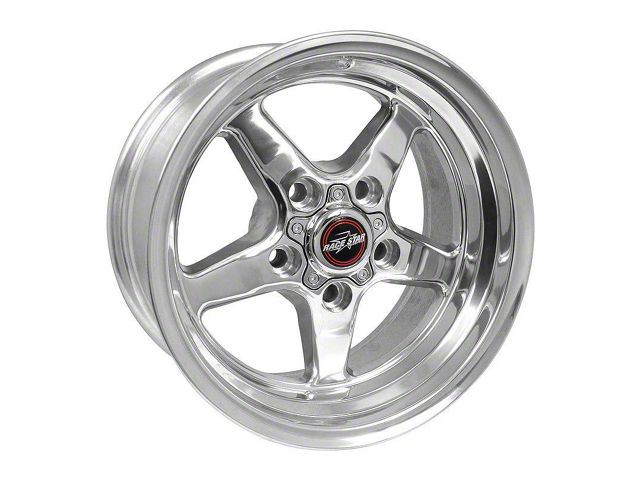 Race Star 92 Drag Star Polished Wheel; 15x8 (94-98 Mustang GT, V6)