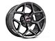 Race Star 95 Recluse Black Chrome Wheel; Rear Only; 15x10 (05-09 Mustang)