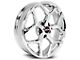 Race Star 95 Recluse Chrome Wheel; Front Only; 17x7 (15-23 Mustang GT, EcoBoost, V6)