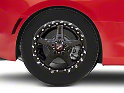 Race Star 92 Drag Star Bracket Racer Gloss Black Wheel; Rear Only; 17x10.5 (16-24 Camaro)