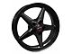 Race Star 92 Drag Star Bracket Racer Gloss Black Wheel; Front Only; 20x6 (08-23 RWD Challenger, Excluding Widebody)