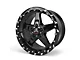 Race Star 92 Drag Star Bracket Racer Gloss Black Wheel; Rear Only; 17x10 (08-23 RWD Challenger, Excluding Widebody)