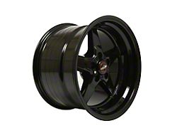 Race Star 92 Drag Star Bracket Racer Gloss Black Wheel; Rear Only; 17x11; 2mm Offset (18-23 Challenger Widebody)