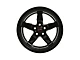 Race Star 92 Drag Star Bracket Racer Gloss Black Wheel; Rear Only; 17x11 (18-23 Challenger Widebody)