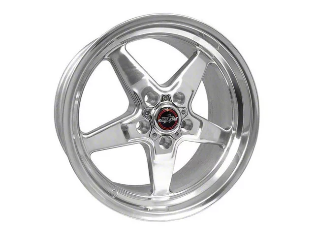 Race Star 92 Drag Star Polished Wheel; 18x5 (15-23 Challenger SRT Hellcat, SRT Jailbreak)