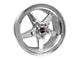 Race Star 92 Drag Star Polished Wheel; 18x5 (15-23 Challenger SRT Hellcat, SRT Jailbreak)