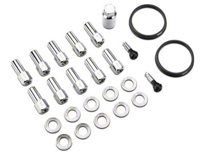 Race Star Direct Drill Open End 14mm x 1.50 Lug Nut Kit; Set of 10 (21-25 Mustang Mach-E)