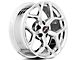 Race Star 95 Recluse Chrome Wheel; Front Only; 17x7 (10-14 Mustang)