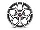 Race Star 95 Recluse Metallic Gray Wheel; Rear Only; 17x10.5 (10-14 Mustang)