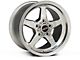 Race Star 92 Drag Star Polished Wheel; Front Only; Direct Drill; 15x3.75 (2010 Mustang GT, V6)