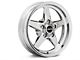 Race Star 92 Drag Star Polished Wheel; Front Only; Direct Drill; 15x3.75 (94-98 Mustang GT, V6)