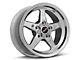 Race Star 92 Drag Star Polished Wheel; Direct Drill; 15x8 (94-98 Mustang GT, V6)