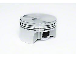 RaceTec Pistons Extream Duty FSR Forged Flat Top Piston; 4.125-Inch Bore; 4.000-Inch Stroke; 6.077-Inch Rod Length; 1.163-Inch Compression Height; Set of 8 (06-13 Corvette C6 427, Z06)