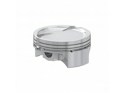 RaceTec Pistons Inverted Dome/Milled Dish Forged Piston; Set of 8 (06-13 Corvette C6 427, Z06)