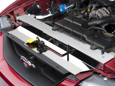 Custom Auto Radiator Covers Ford Mustang Engine Dress Up | AmericanMuscle