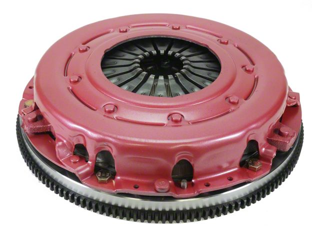 RAM Clutches Push Conversion 300 Series Organic Single Disc Clutch Kit with Steel Flywheel; 26-Spline (93-97 5.7L Camaro, Excluding 30th Anniversary SS)