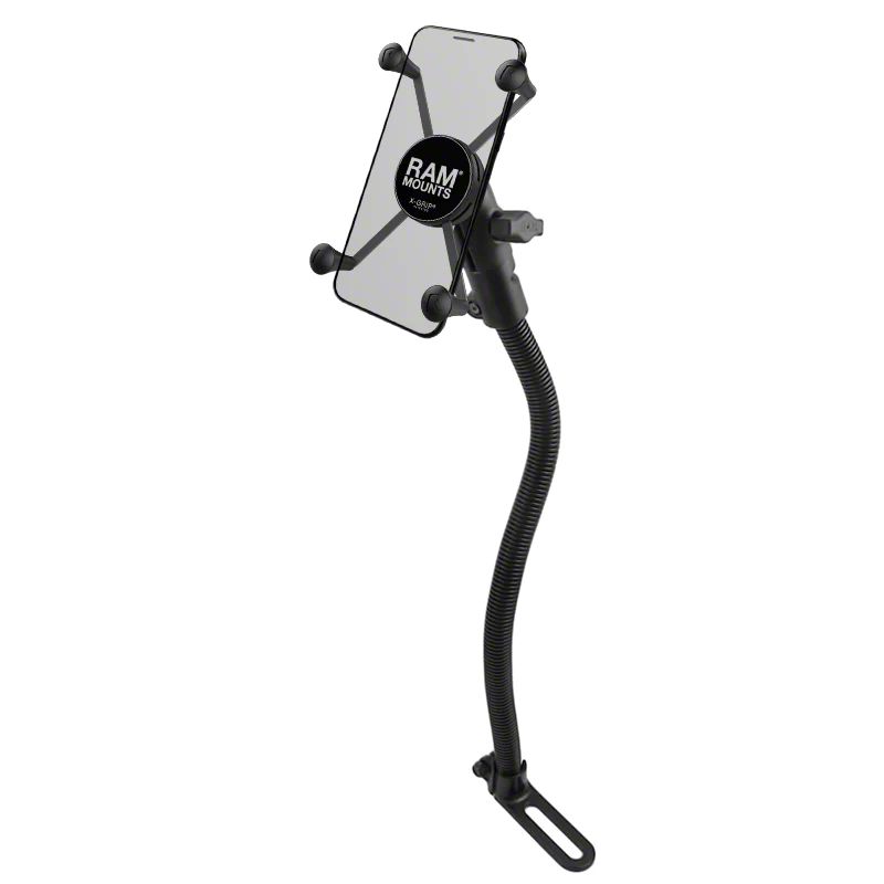 RAM-B-316-1-UN10 No-Drill™ Vehicle Mount & Universal X-Grip® Large Phone - Phablet Cradle (sku 35567)