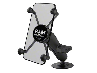 RAM Mounts X-Grip Large Phone Mount with Flex Adhesive Base (Universal; Some Adaptation May Be Required)