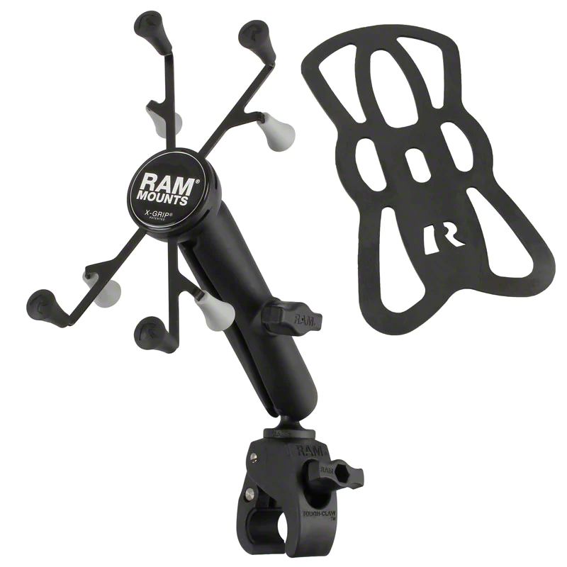 RAM Mounts Corvette X-Grip with Tough-Claw Small Mount for 7 to 8