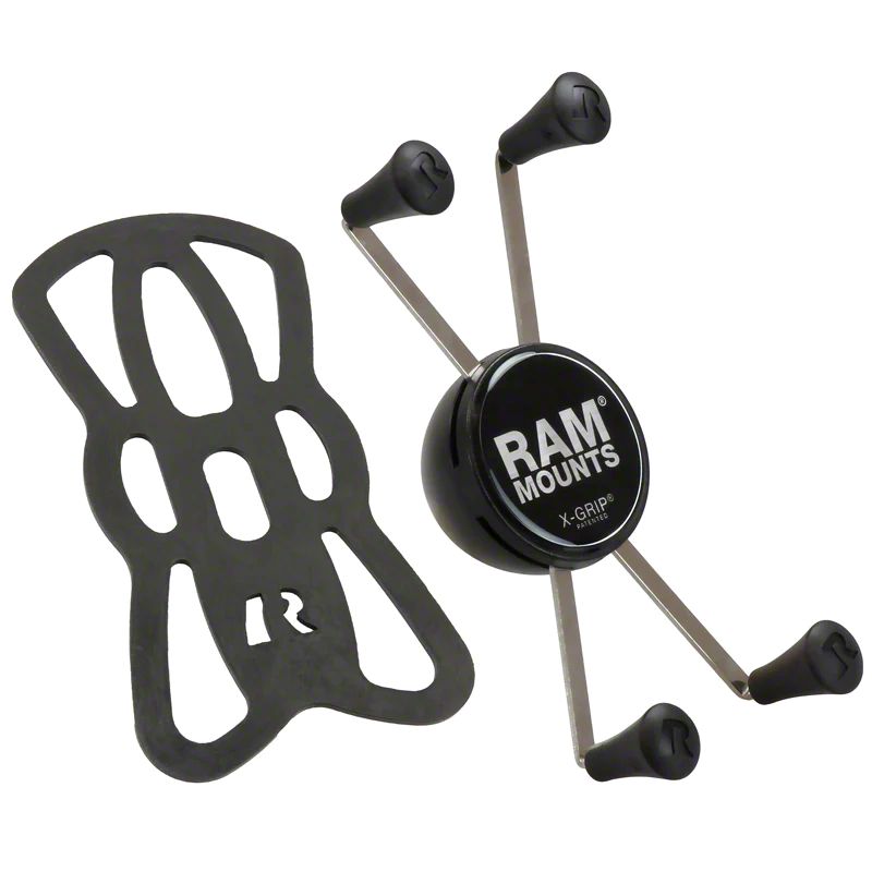 Yoke 50 Nut Cap Mount & Quick Grip XL Holder for Samsung Galaxy S10 Plus (sku 52193)