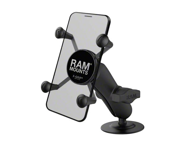 RAM Mounts X-Grip Phone Mount with Flex Adhesive Base (Universal; Some Adaptation May Be Required)