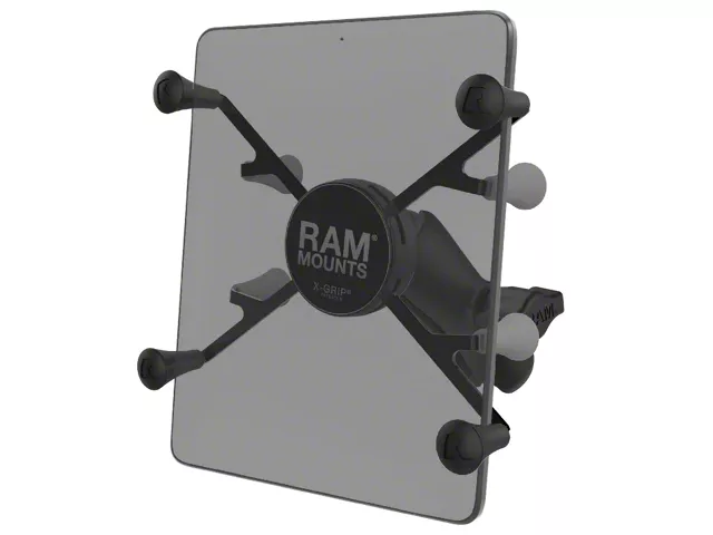 RAM Mounts X-Grip Universal Holder for 7 to 8-Inch Tablets with Double Socket Arm (Universal; Some Adaptation May Be Required)
