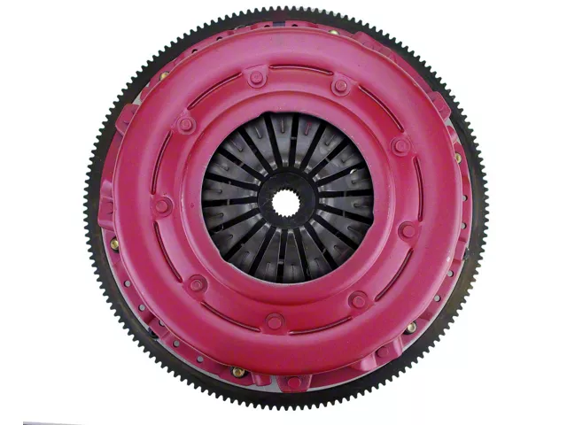 RAM Clutches Force 10.5 900 Series Metallic Dual Disc Clutch Kit with Steel Flywheel; 10-Spline (79-85 5.0L Mustang)