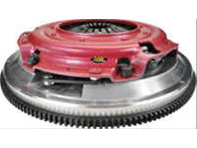 RAM Clutches Force 9.5 900 Series Metallic Dual Disc Clutch Kit with Aluminum Flywheel; 26-Spline (11-17 Mustang V6)