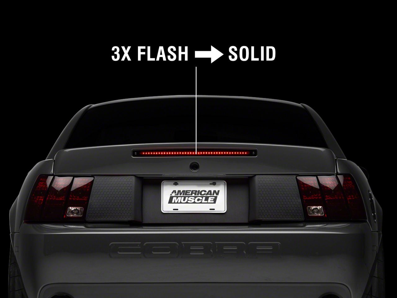 Raxiom Mustang Third Brake Light Flasher 388879G94 (94-04 Mustang ...