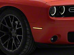 Raxiom Animated LED Side Markers; Front and Rear; Amber and Red LED (15-23 Challenger, Excluding Widebody)