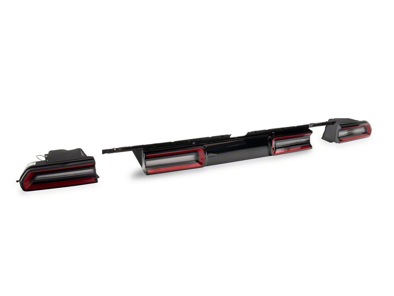 エレガンス　タッチ　センサー　ライト Raxiom Challenger LED Tail Lights; Black Housing; Red Lens CH15224