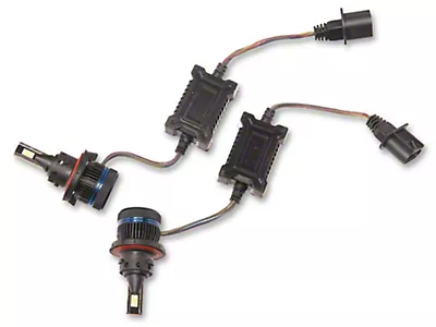 2x Xenon HID Headlight Connector Pigtail – Fits 2008–2014 Dodge Challenger – Direct Fit