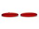 Raxiom Axial Series LED Rear Side Markers; Red (97-04 Corvette C5)